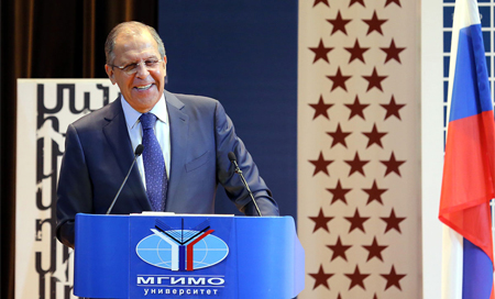 lavrov en MGIMO Lavrov: